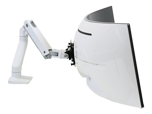 Ergotron HX - Mounting component (pivot) - heavy-duty - for LCD display - white - screen size: up to 49\" - for Ergotron HX Desk Monitor Arm, HX Wall Mount Monitor Arm