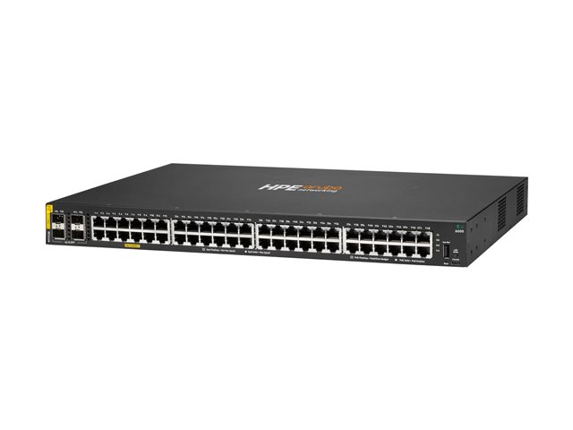 HPE Aruba Networking CX 6000 48p 10M/100M/1G Class4 PoE 4p SFP 1G 740W Switch