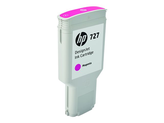 HP 727 - 300 ml - high capacity - magenta - original - DesignJet - ink cartridge - for DesignJet T1500, T1530, T2500, T2530, T920, T930