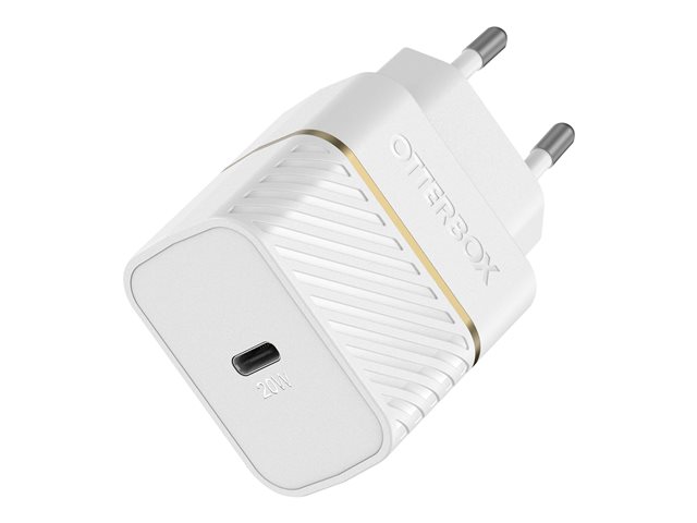Otterbox EU Wall Charger20W 1X USB-C20W USBPD WHT