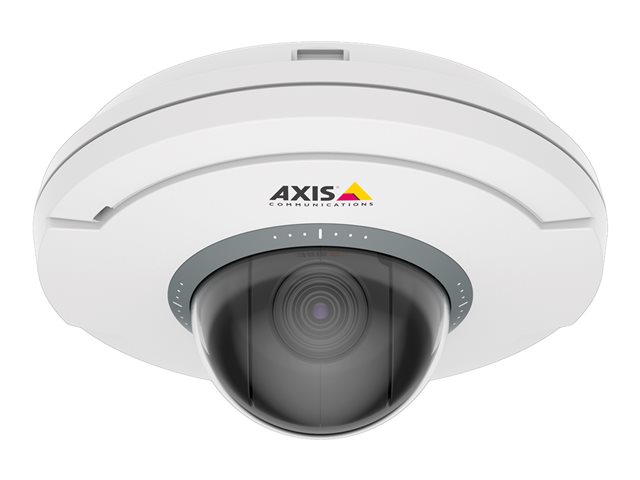 AXIS M5075-G - Network surveillance camera - PTZ - dome - colour (Day&Night) - 2 MP - 1920 x 1080 - 1080p - motorized - audio - LAN 10/100 - H.264, HEVC, H.265, MPEG-4 AVC, MPEG-4 Part 10, MPEG-H Part 2 - PoE Plus Class 3