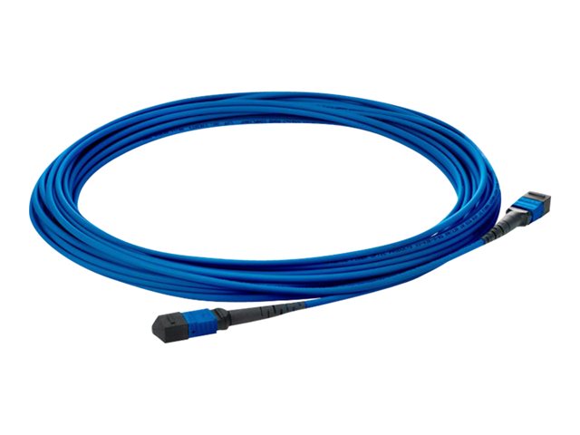 HPE Premier Flex - Network cable - MPO multi-mode (M) to MPO multi-mode (M) - 50 m - fibre optic - 50 / 125 micron - OM4 - for HPE SN3600B 32, StoreFabric SN3600, SN6600B 32, SN6610, SN6650, SN8600B 4-slot