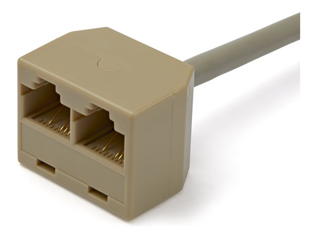 StarTech.com 2-to-1 RJ45 10/100 Mbps Splitter/Combiner - One adapter required at each end of the connection - Network splitter - RJ-45 (M) to RJ-45 (F)