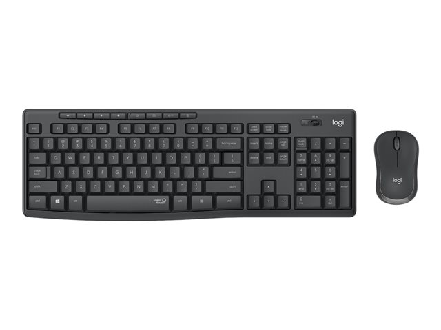 MK295 Silent Wireless Combo - GRAPHITE - CH - CENTRAL QWERTZ