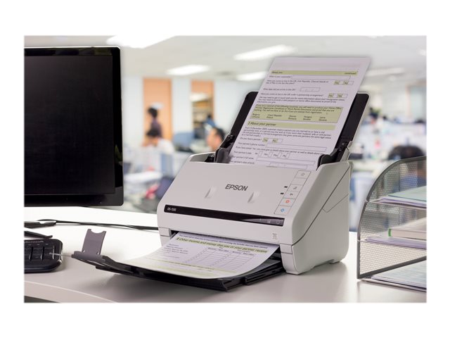 Epson WorkForce DS-770 Power PDF - Document scanner - Duplex - A4/Legal - 600 dpi x 600 dpi - up to 45 ppm (mono) / up to 45 ppm (colour) - ADF (100 sheets) - up to 5000 scans per day - USB 3.0