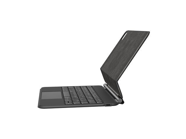 Belkin Connect Pro - Keyboard and folio case (protective case) - with magnetic stand - with touchpad - backlit - wireless - Bluetooth - QWERTY - Dutch - for Apple 12.9-inch iPad Pro Wi-Fi, Wi-Fi + Cellular