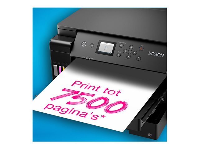Epson EcoTank ET-16150 - Printer - colour - Duplex - ink-jet - A3 - 4800 x 1200 dpi - up to 25 ppm (mono) / up to 25 ppm (colour) - capacity: 550 sheets - USB, LAN, Wi-Fi - black