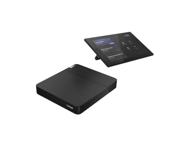 Lenovo ThinkSmart One - Video conferencing kit (touchscreen console, compute system) - with 3 Years Lenovo Premier Support + First Year Maintenance - Certified for Microsoft Teams Rooms - black
