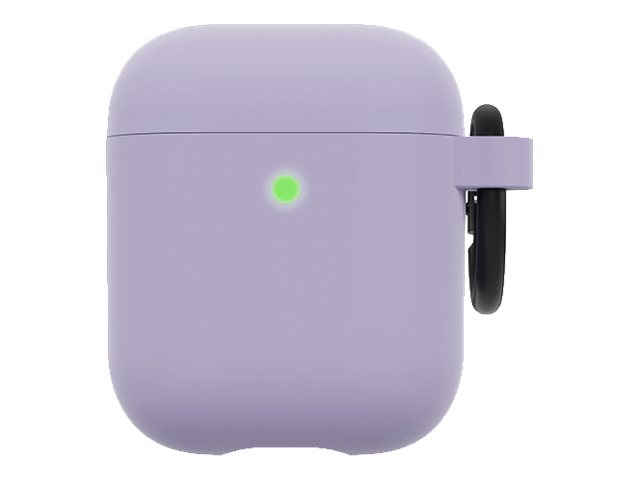 OtterBox - Case for wireless earbuds charging case - polycarbonate, synthetic rubber - elixir (light purple) - for Apple AirPods (1st generation, 2nd generation)