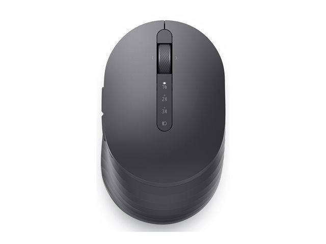 Dell Premier MS7421W - Mouse - optical - 7 buttons - wireless - 2.4 GHz, Bluetooth 5.0 - USB wireless receiver - graphite black - with 3 years NBD Advance Exchange
