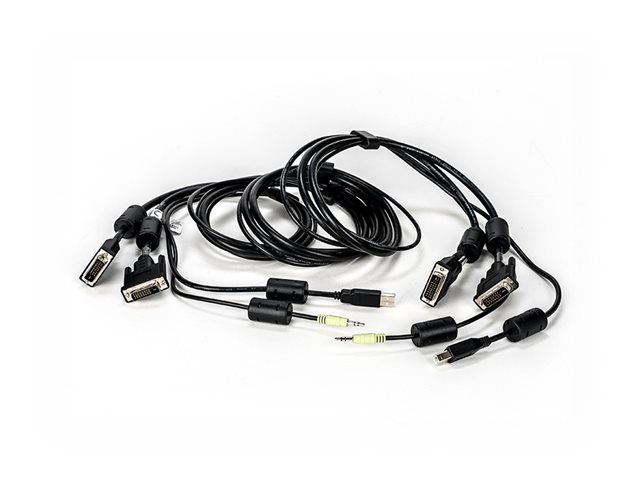 DH DVI-D CABLE USB AUDIO - 6FT