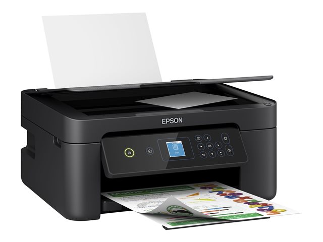 Epson Expression Home XP-3205 - Multifunction printer - colour - ink-jet - A4/Legal (media) - up to 10 ppm (printing) - 100 sheets - USB, Wi-Fi - black