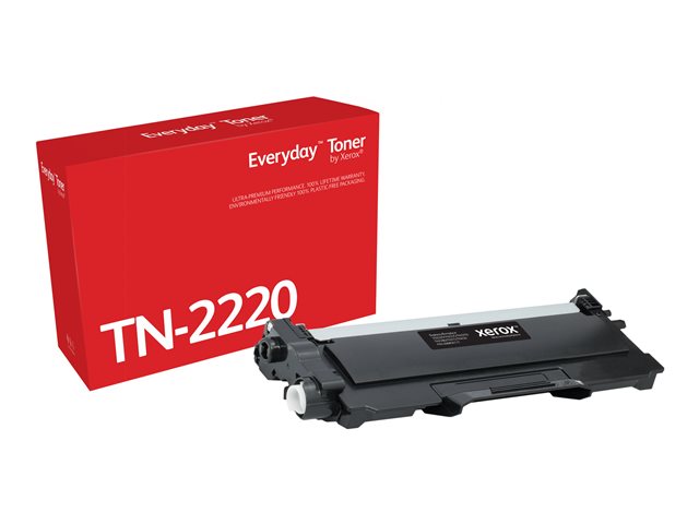 Everyday - Black - compatible - toner cartridge (alternative for: Brother TN2220) - for Brother HL-2220, 2230, 2240, 2250, 2270, 2275, 2280, MFC-7240, IntelliFAX 2840, 2940
