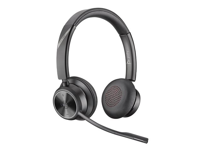 Poly Savi 7320 Office Stereo DECT 1880-1900 MHz Headset EMEA - INTL English - Euro plug - Replaces Poly SKU 214777-05