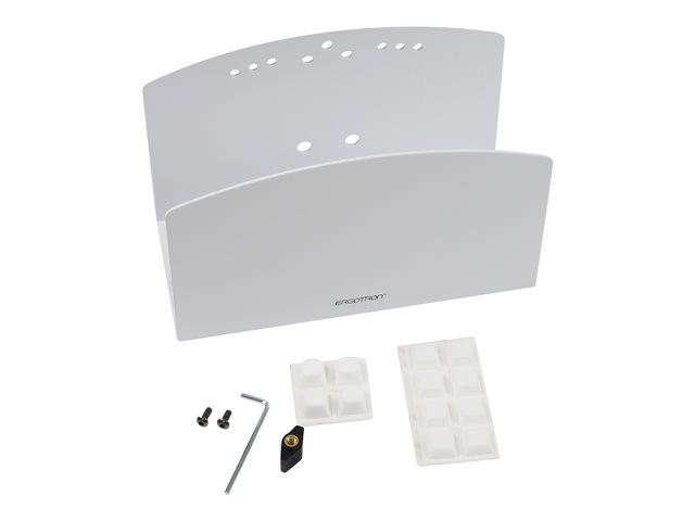 Ergotron Vertical Universal CPU Holder - Mounting component (CPU holder) - for personal computer - steel - white