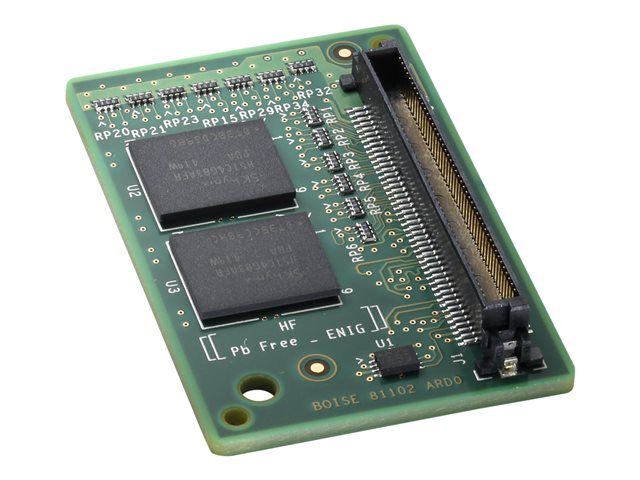HP - DDR3 - module - 1 GB - DIMM 90-pin - unbuffered - non-ECC - for Color LaserJet Enterprise M554, M555, LaserJet Enterprise M554, M555, M610, M611, M612