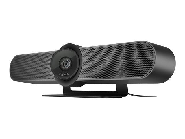 Logitech MeetUp - Conference camera - pan / tilt - colour - 3840 x 2160 - audio - wireless - Bluetooth LE / NFC - USB 3.0 - MJPEG