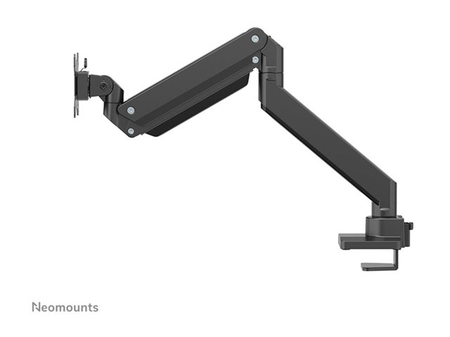 Neomounts NM-D775PLUS - Mounting kit - full-motion - for LCD display - aluminium - black - screen size: 10\"-49\" - clamp mountable, grommet, desk-mountable