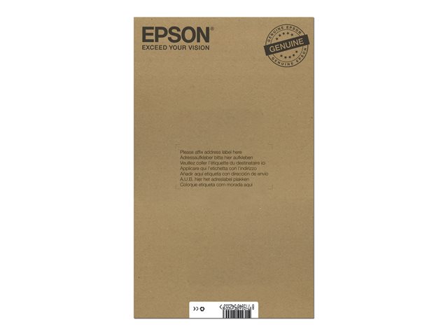 Epson T0807 Easy Mail Packaging - 6-pack - black, yellow, cyan, magenta, light magenta, light cyan - original - box - ink cartridge - for Stylus Photo P50, PX650, PX660, PX700, PX710, PX720, PX730, PX800, PX810, PX820, PX830