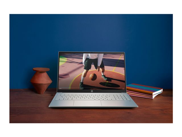 HP Pavilion Laptop 15-eg2023nb - Intel Core i5 1235U / 1.3 GHz - Win 11 Home - Iris Xe Graphics - 16 GB RAM - 512 GB SSD NVMe - 15.6\" IPS 1920 x 1080 (Full HD) - Wi-Fi 6 - natural silver (cover and base), natural silver aluminium keyboard frame - kbd: Belgium - with HP 2 years Onsite Hardware Support for Compaq and Pavilion Notebook with response within 3 days