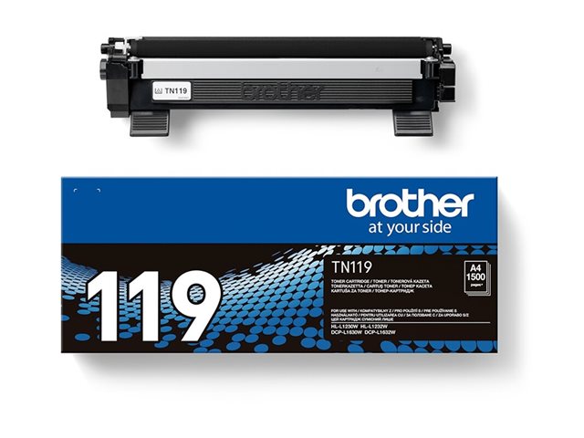 Brother TN119 - Black - original - toner cartridge - for Brother HL-L1232W