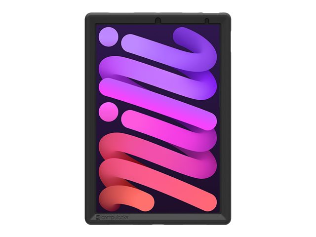 Compulocks Rugged Edge Case for iPad Mini 8.3\" - Bumper for tablet - rugged - rubber - black - for Apple iPad mini (6th generation), A17 Pro Wi-Fi, A17 Pro Wi-Fi + Cellular