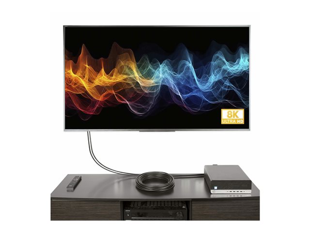StarTech.com 25ft (7m) VESA-Certified Active DisplayPort 1.4 Cable, DP8K w/HBR3/HDR10/MST/DSC 1.2/HDCP 2.2, 8K 60Hz, 4K 120Hz Video - Active DP 1.4 Cable M/M (DP14A-7M-DP-CABLE) - DisplayPort cable - DisplayPort (M) to DisplayPort (M) - DisplayPort 1.4 - 7 m - Active Copper Cable, active, 4K support, 8K support - black