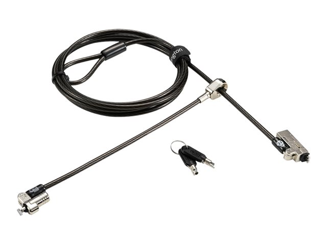 Slim NanoSaver 2.0 Keyed Dual Head Laptop Lock - Like Keyed