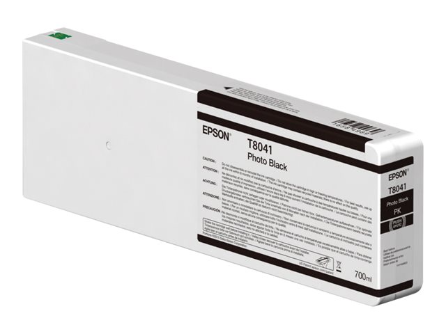 Epson T804100 - 700 ml - photo black - original - ink cartridge - for SureColor SC-P6000, SC-P7000, SC-P7000V, SC-P8000, SC-P9000, SC-P9000V