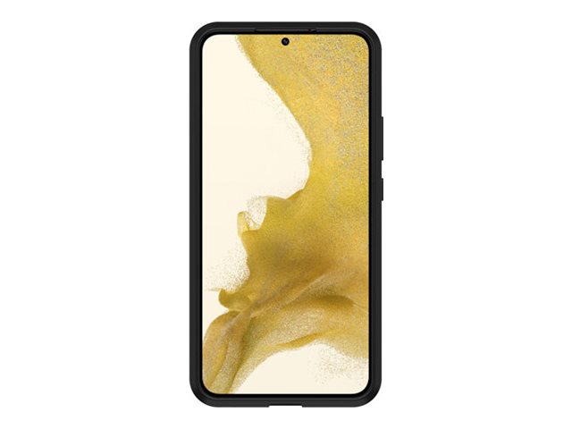 OtterBox React Series - Back cover for mobile phone - polycarbonate, thermoplastic elastomer (TPE) - clear, black crystal - for Samsung Galaxy S22+