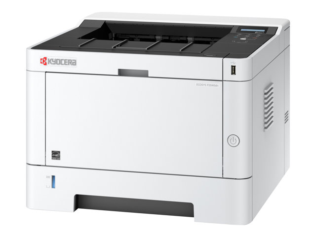 Kyocera ECOSYS P2040dn - Printer - B/W - Duplex - laser - A4/Legal - 1200 dpi - up to 40 ppm - capacity: 350 sheets - USB 2.0, Gigabit LAN, USB host
