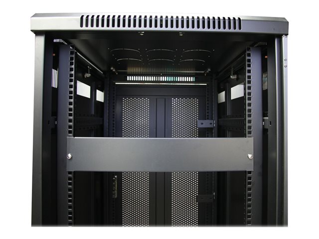 StarTech.com 2U Blanking Panel - Steel Rack Mount Filler Panel - for 19in Server Rack Enclosure or Cabinet - Black Rack Panel (BLANKB2) - Blank panel - black - 2U - 19\" - for P/N: RK1236BKF, RK2536BKF, RK4236BKB, RK619WALL, RK619WALLGB, RK960CP