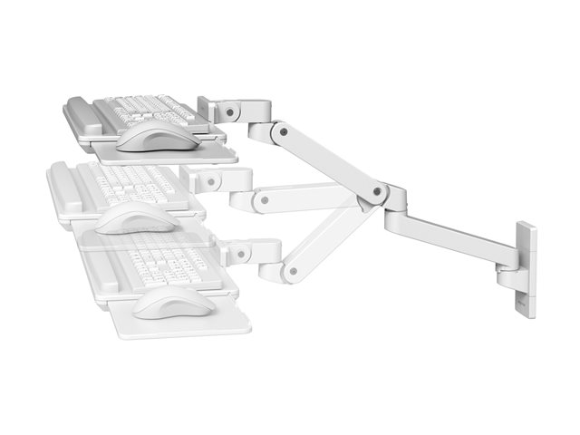 Lx Pro Arm, Keyboard Tray Wall Mount, Esw