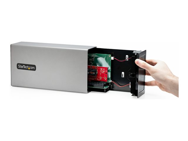 StarTech.com Thunderbolt 3 PCIe Expansion Chassis, Enclosure Box W/Dual PCI-E Slots, External PCIe Slots for Laptops/Desktops/All-In-Ones, 8K/4K Output Via TB3/DP 1.4 Ports - For PCI Express Cards (2TBT3-PCIE-ENCLOSURE) - System bus extender - DP - 1