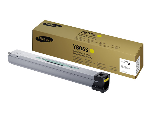 Samsung CLT-Y806S - Yellow - original - toner cartridge (SS728A) - for Samsung SL-K703, SL-X703, SL-X706, MultiXpress SL-X704, SL-X7400, SL-X7500, SL-X7600