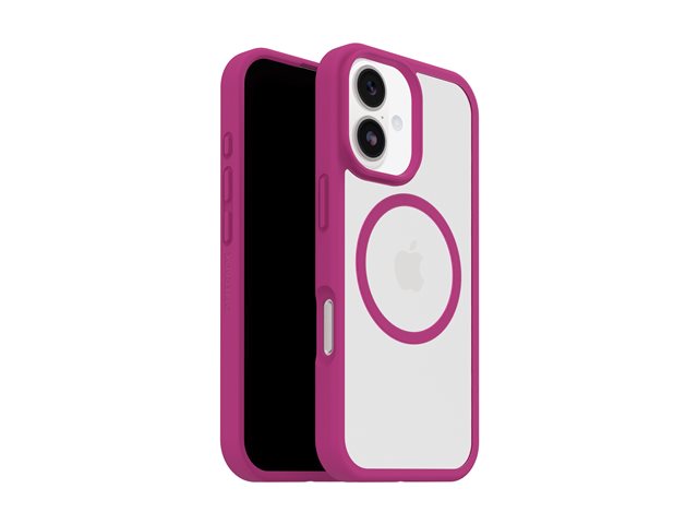 OtterBox React MagSafe Apple iPhone 17 Rose Crystal - clear/pink