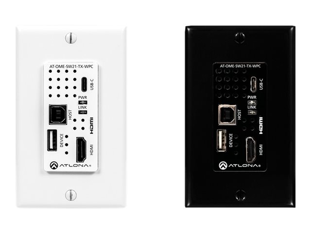 WALLPLATE HDMI TX HDMI&USB. 1 stk