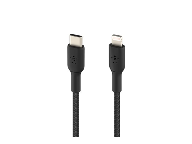 Belkin BoostCharge - Lightning cable - 24 pin USB-C male to Lightning male - 1 m 