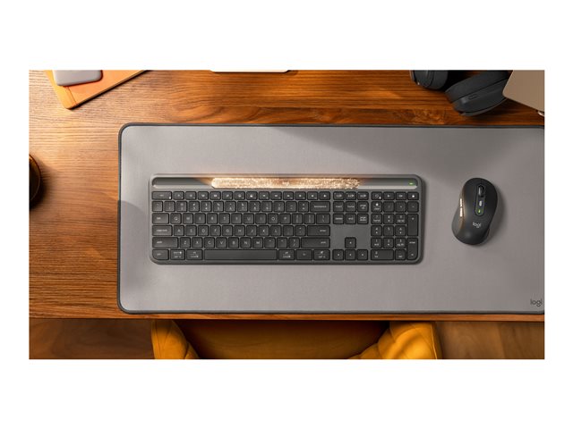 SLIM SOLAR+ KEYBOARD GRAPHITE - CH - CEN