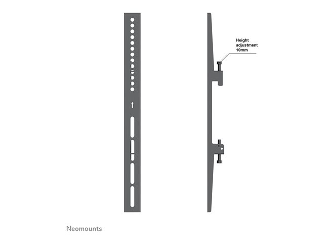 Neomounts NMPRO-C32 - Bracket - fixed - for 3x2 video wall - black - screen size: 32\"-55\" - ceiling mountable