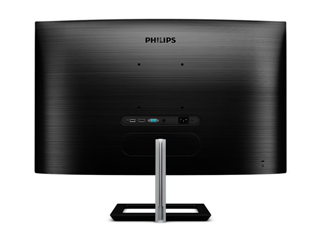 Philips E-line 325E1C - LED monitor - curved - 32\" (31.5\" viewable) - 2560 x 1440 QHD @ 75 Hz - VA - 250 cd/m² - 3000:1 - 4 ms - HDMI, VGA, DisplayPort - textured black