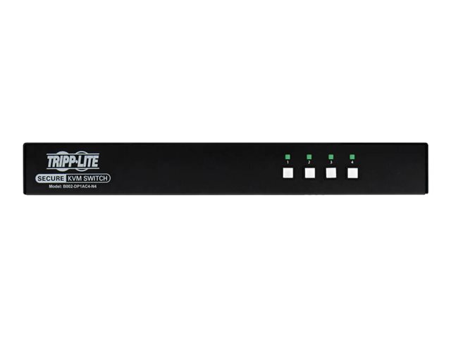 4-Port SH Secure Pro DP KVM w/audio and