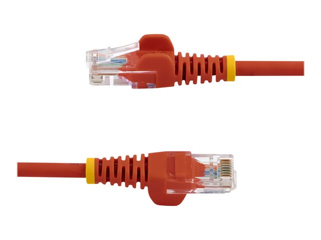 StarTech.com 5m Red Cat5e / Cat 5 Snagless Ethernet Patch Cable 5 m - Network cable - RJ-45 (M) to RJ-45 (M) - 5 m - UTP - CAT 5e - snagless, stranded - red