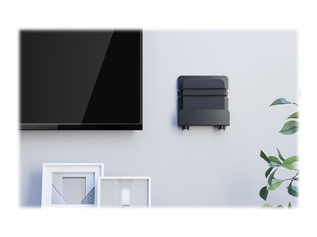 Neomounts AWL-440BL - Shelf - for multimedia source unit - wall-mountable, ceiling mountable, floor mountable