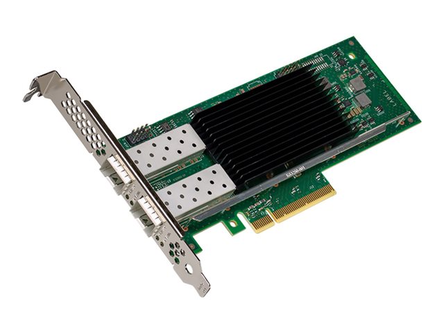 Intel Ethernet Network Adapter E810-XXVDA2 - Network adapter - PCIe 4.0 x8 low profile - 10/25 Gigabit SFP28 x 2