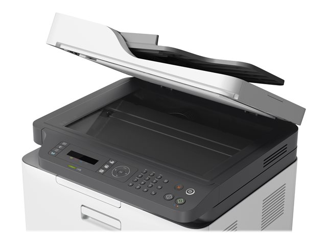 HP Color Laser MFP 179fnw - Multifunction printer - colour - laser - A4 (210 x 297 mm) (original) - A4/Letter (media) - up to 14 ppm (copying) - up to 18 ppm (printing) - 150 sheets - 33.6 Kbps - USB 2.0, LAN, Wi-Fi(n)