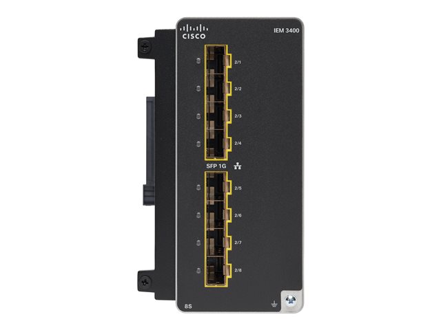 Catalyst IE3400 with 8 GE SFP ports Exp