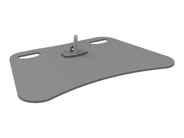 SmartMetals Light Series - Mounting component (base plate) - for display stand - with pin - dark grey - for P/N: 062.8550