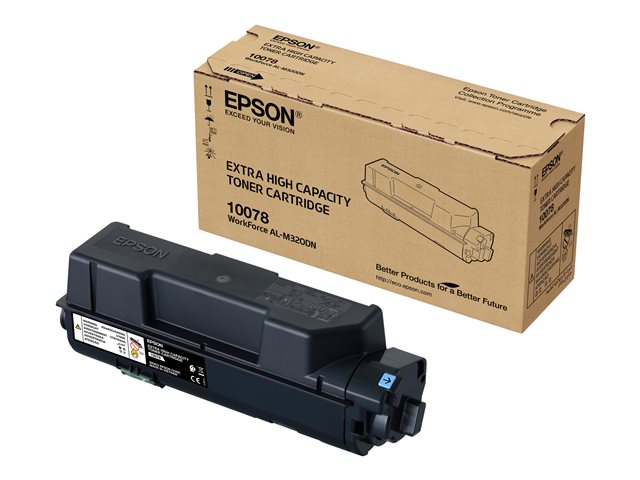 Epson S110078 - Extra High Capacity - black - original - toner cartridge - for WorkForce AL-M320DN, AL-M320DTN