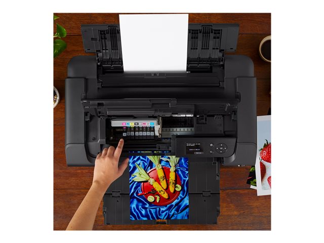 ImagePROGRAF PRO-200 A3+ 4.800 (horizontal) x 2.400 (vertical) dpi 8 colours u003d Y/M/C/PC/PM/Gy/LGy/BK 1 Min. 30 Sec USB WLAN